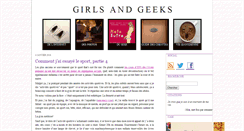 Desktop Screenshot of girlsandgeeks.com